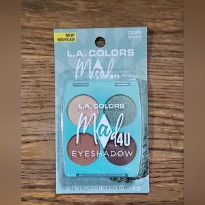 L.A. COLORS Mad 4 U Eyeshadow Palette - Tea Party 0.15oz BNIB
